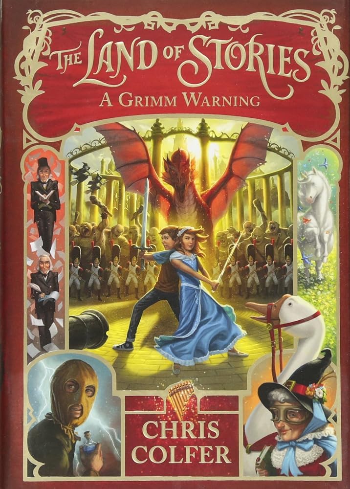 A Grimm Warning (The Land of Stories, 3) cover image